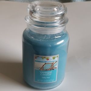 "SALTY SEA" YANKEE CANDLE...
